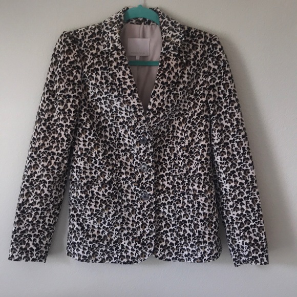 rebecca taylor leopard jacket